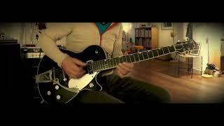 funky 1956 Gretsch 6128 Duo Jet (with Compton Bridge)